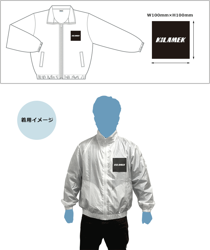 配置&着用イメージ