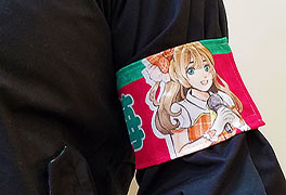 ポリエステル腕章
