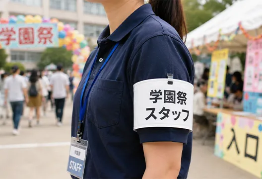 学園祭腕章