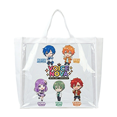 アーティストグッズとして制作されたオリジナルトートバッグのデザイン例