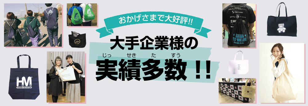 大手企業様の実績多数‼