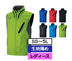 サイズ-SS～5L　カラー数-6色