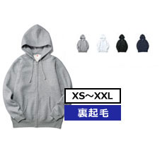 サイズ-XS～XXL　カラー数-4色