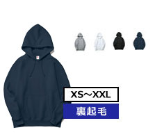 サイズ-XS～XXL　カラー数-4色
