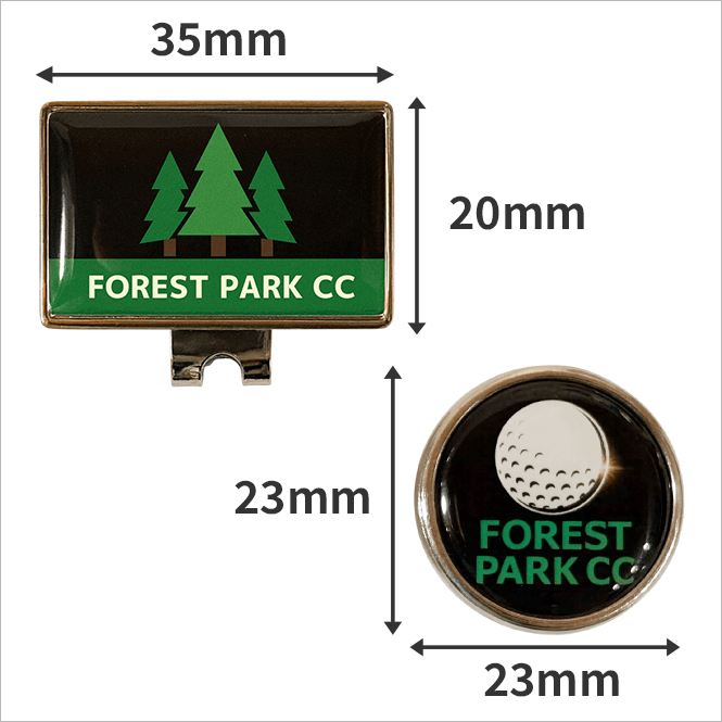 ゴルフマーカー（マーカー＆クリップ）