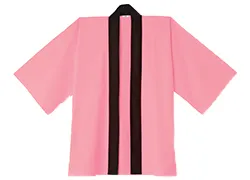 カラー法被（ピンク）の画像