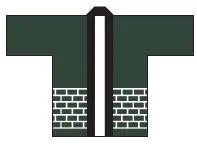 一の字繋ぎ柄法被の画像