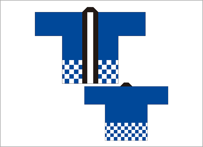 腰柄見本：市松柄