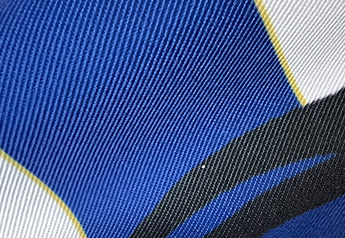 ポリエステルカツラギの生地アップ