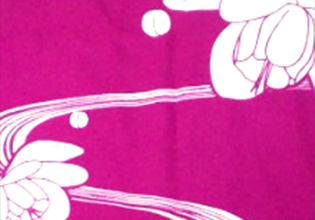 反応染めの仕上がりイメージ