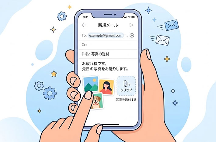 送信方法のイメージ