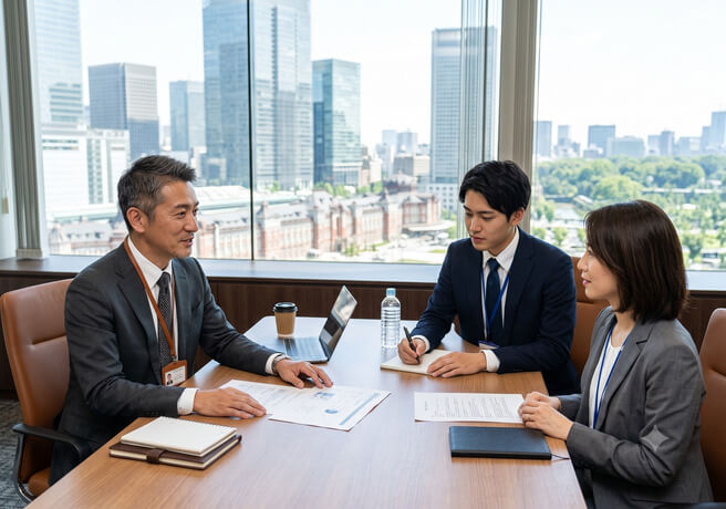 営業訪問・社内会議