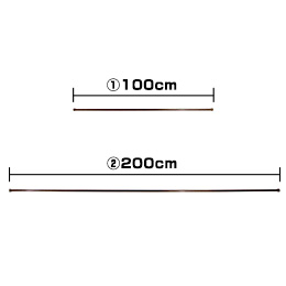 のれん棒(スチール)