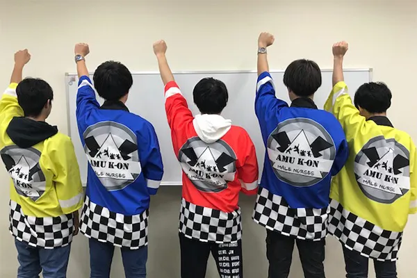 愛知県の大学の学園祭にて使用されたオリジナル法被の実績画像