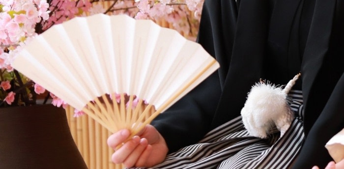 男性用の末広(扇子)のイメージ画像