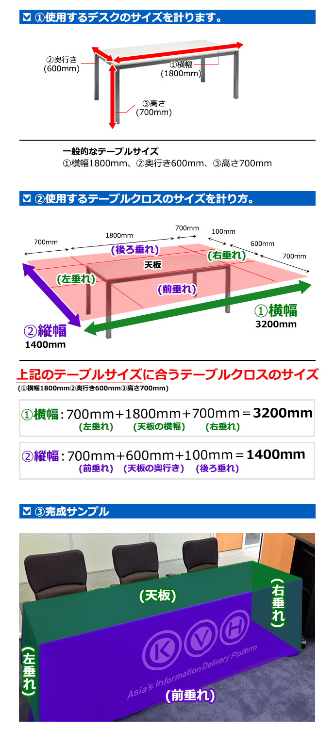 サイズについて